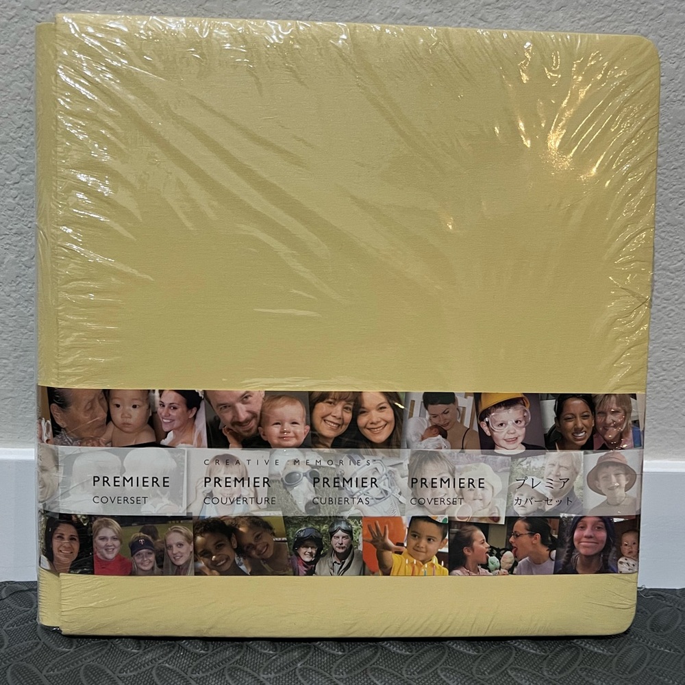 Creative Memories Coverset - Yellow